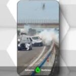 Impresionante asalto de película a un furgón blindado en Italia: los atacantes usaron metralletas y explosivos