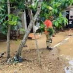 Cinco viviendas afectadas tras explotar tanque de acueducto en Nagua