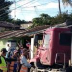 Un accidente de tránsito múltiple se registró la mañana de este martes en la autopista Duarte