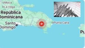 Registran movimientos telúricos de 3.9 y 4.1 grados frente a Las Terrenas este miércoles