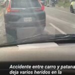 Un trágico accidente múltiple en la Autovía del Este dejó varias personas fallecidas y heridas