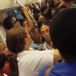 Momento de tensión en el Metro: una mano quedó atrapada entre las puertas del tren