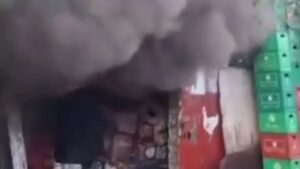 Se registra incendio en la avenida Los Mártires, en Villas Agrícolas