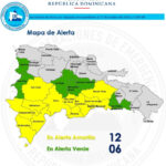 COE reporta 30 comunidades incomunicadas por las lluvias, aumenta niveles de alerta